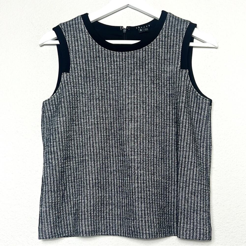 Theory Wool Blend Sleeveless Top